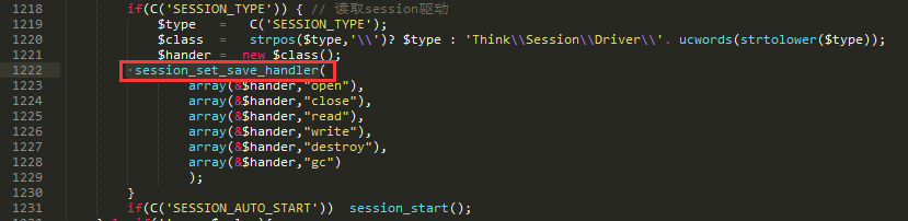 ThinkPHP session